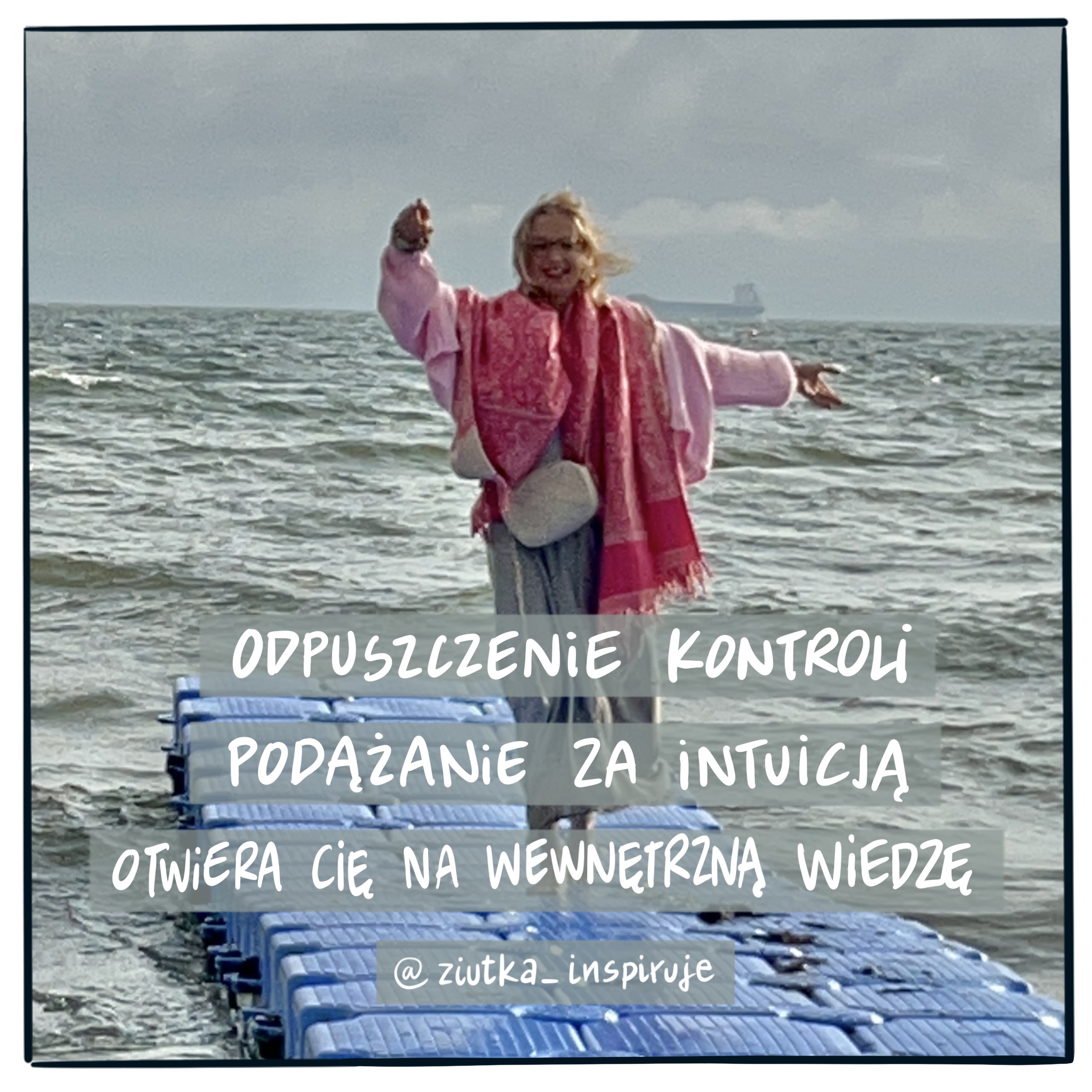 #ZiutkaPisze. Co daje odpuszczanie kontroli i podążanie za intuintuicją?