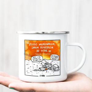Kubek gadżet na prezent z duszą, inspiracja do bycia sobą