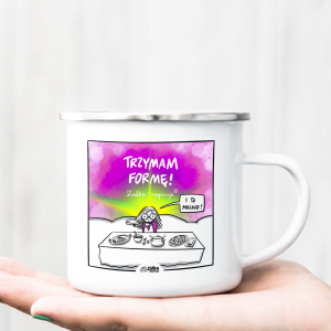 Kubek Gadżet z humorem i inspiracją doskonały na prezent