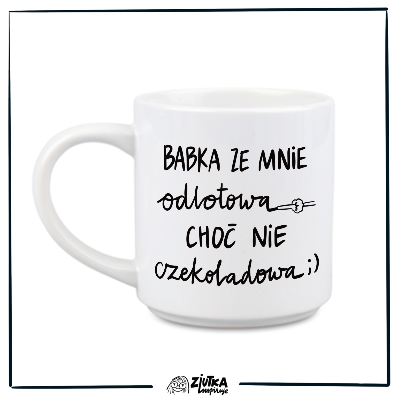 Kubek gadżet na prezent dla babci