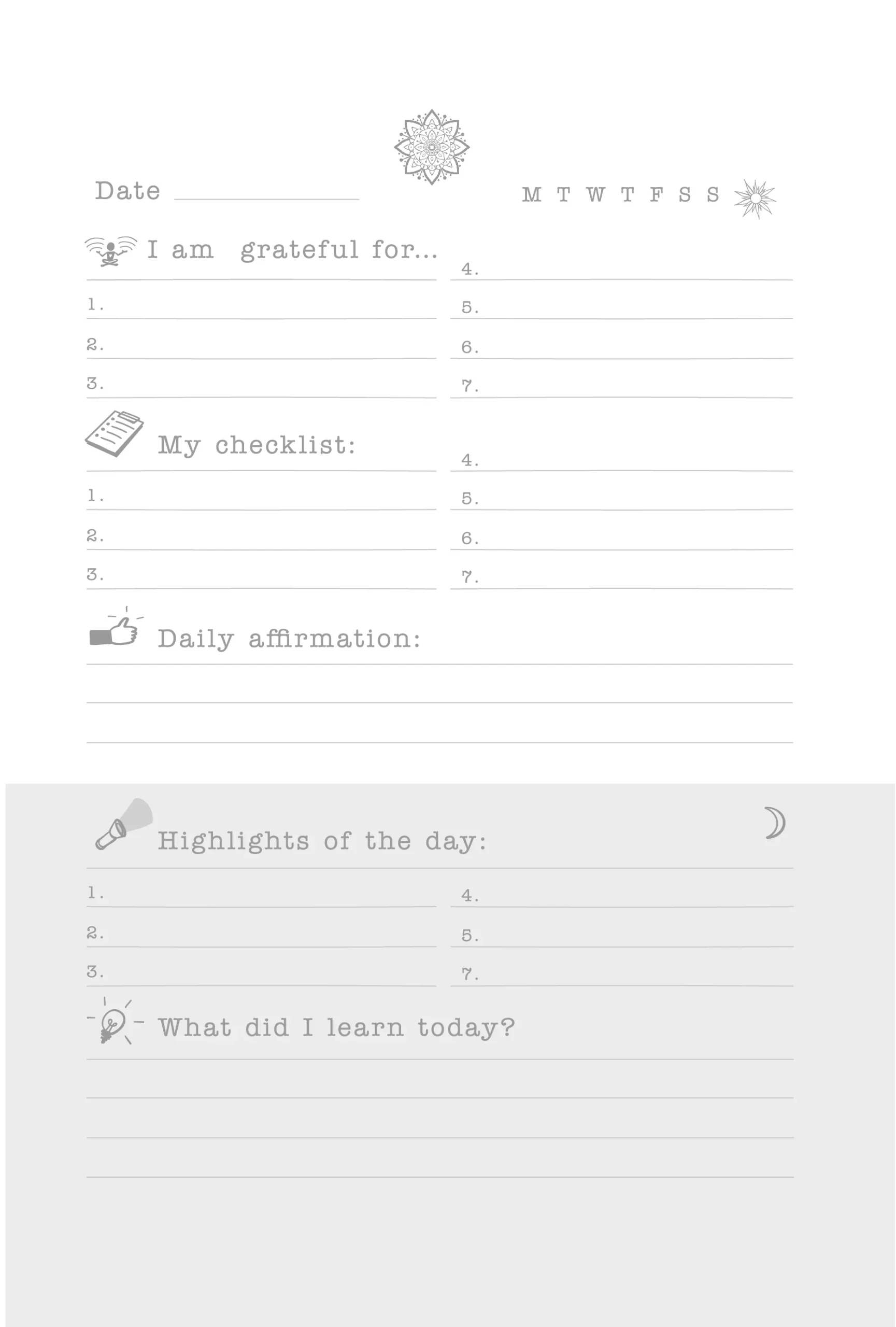 Ziutkowy notebook "My magic journal" - obrazek 4