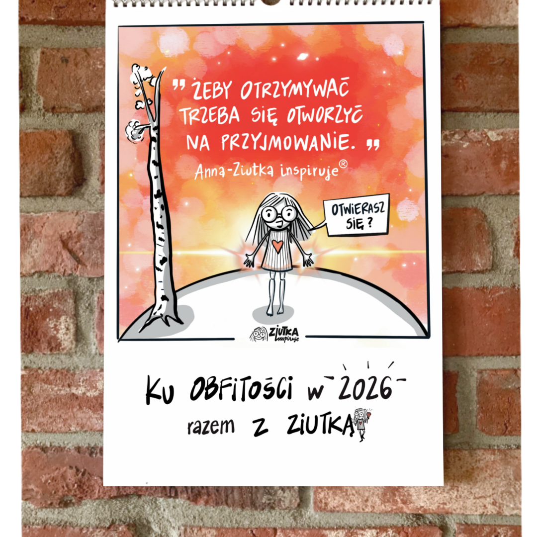 Strona tytułowa i grafika kalendarza "Ku obfitości"
