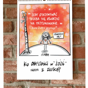 Strona tytułowa i grafika kalendarza "Ku obfitości"